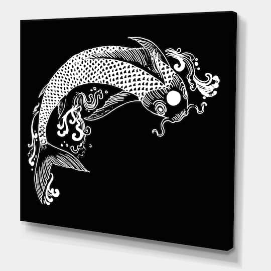 Designart - Chinoiserie Koi Fish I